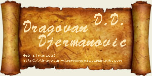 Dragovan Đermanović vizit kartica